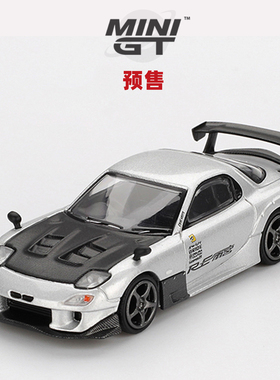 [Oseky]MINIGT 马自达 Mazda RX7 RE-Amemiya 金属银 1106
