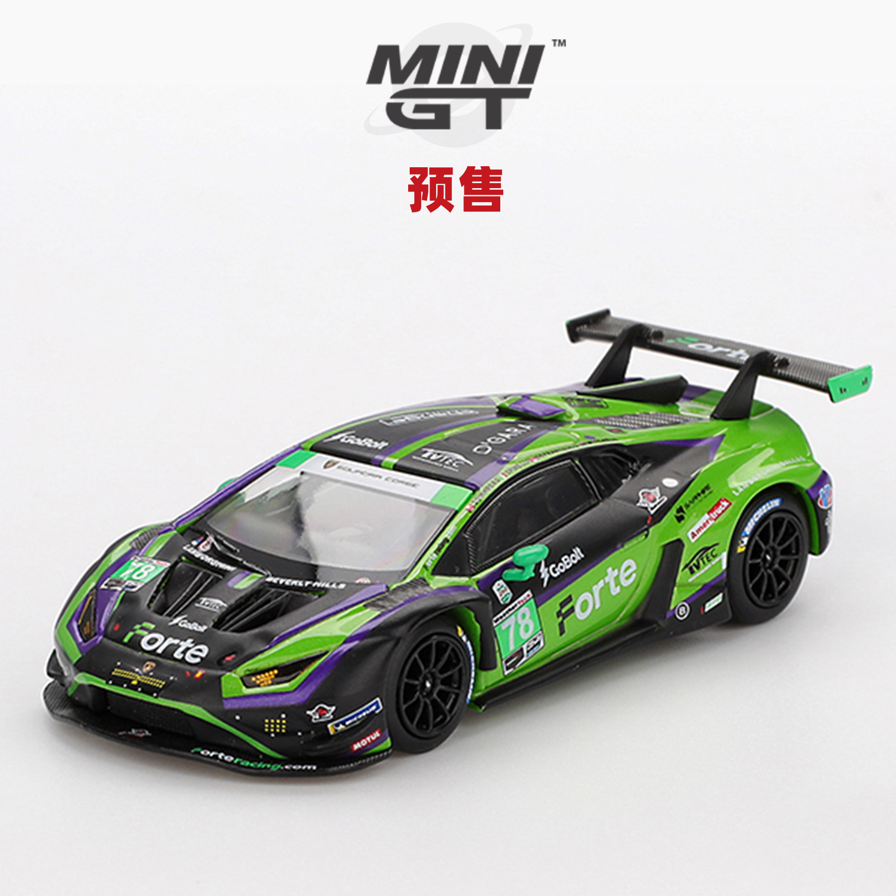 [Oseky]MINIGT 兰博基尼 飓风 GT3 EVO2 78 IMSA Daytona 1062