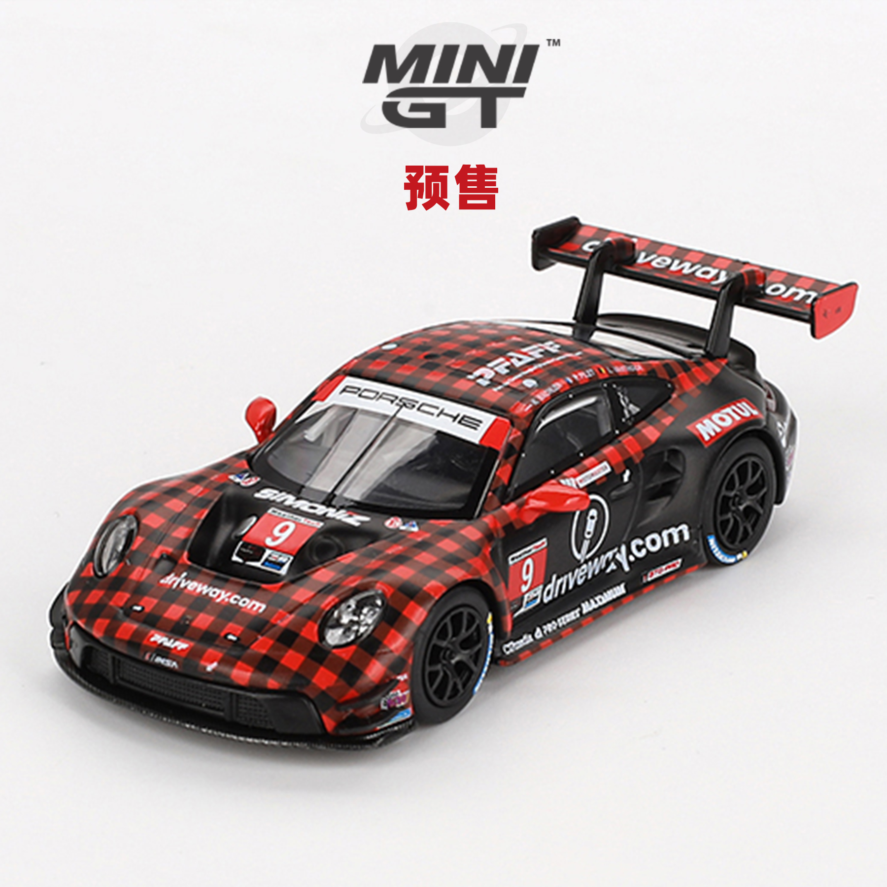 [Oseky]MINIGT保时捷 Porsche 911 GT3 R IMSA 770合金 1:64