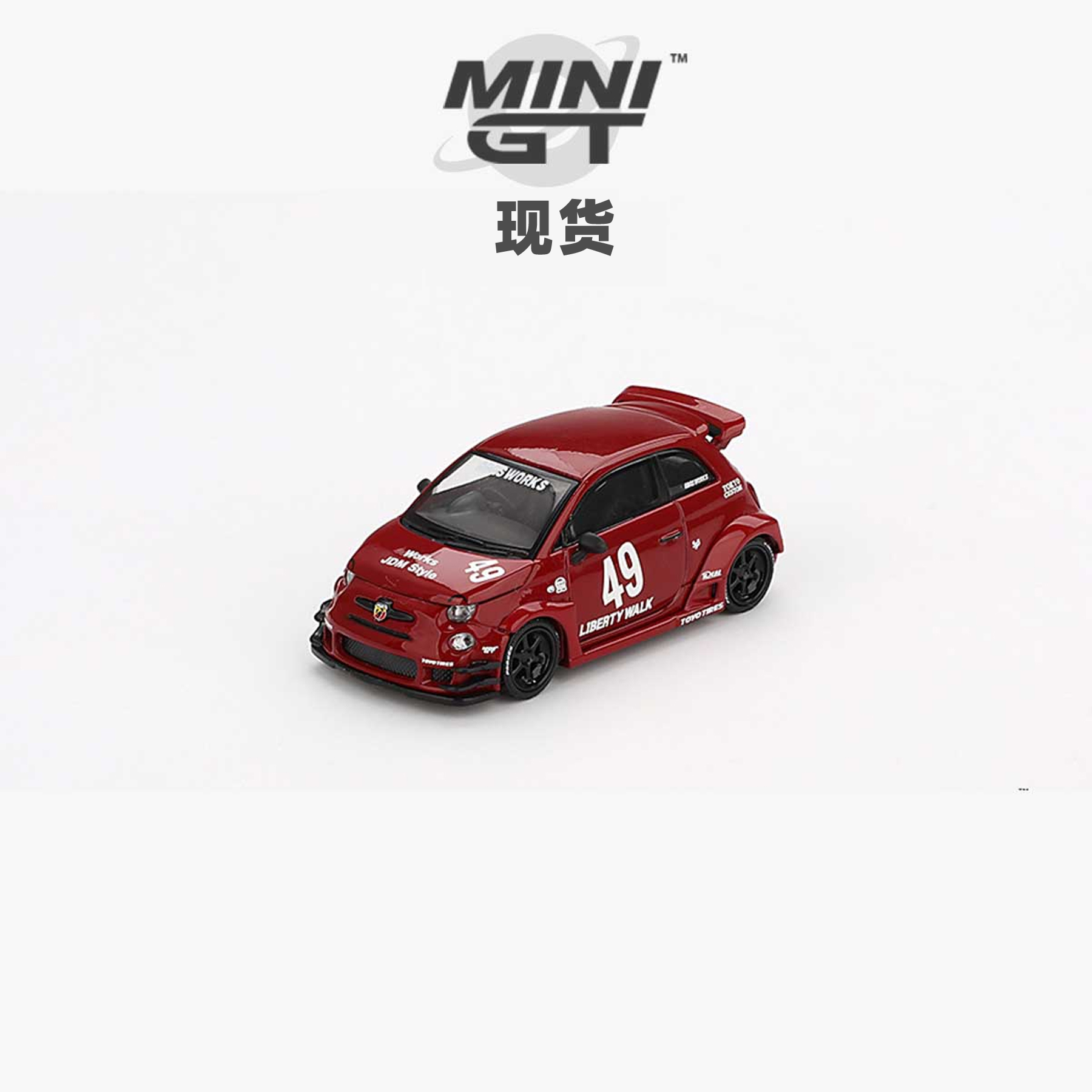 [Oseky]现货 MINIGT 菲亚特 阿巴斯 Abas Works ABARTH 963 合金