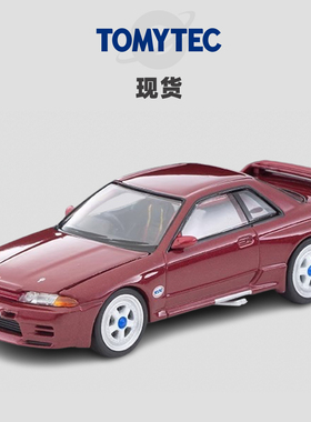 [Oseky]现货 TOMYTEC TLV 2月 LV-N 网限 GTR R32 红 合金 1:64