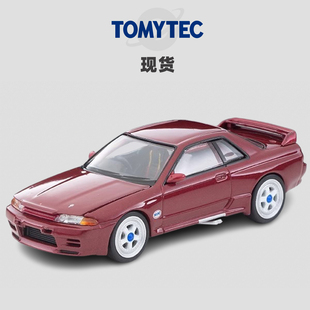 [Oseky]现货 TOMYTEC TLV 2月 LV-N 网限 GTR R32 红 合金 1:64