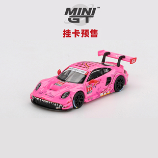 Porsche 吸塑掛卡 保時(shí)捷 1052 GT3 MINIGT Oseky 911 77號(hào)