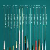 专业技师采耳工具双丝弹力耳圈多功能耳扒单丝软环海挖底捞耳勺