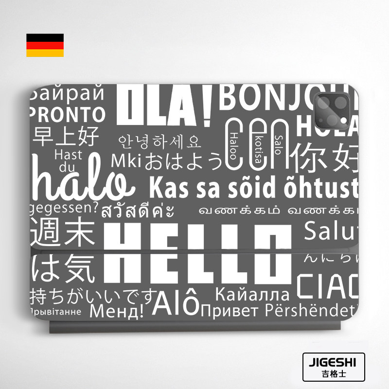 吉格士适用于苹果妙控键盘贴纸文字ipadpro妙控键盘膜简约保护膜妙控键盘膜ipad妙控贴膜,3C数码配件,笔记本炫彩贴,淘宝优惠券,粉丝福利购,淘宝优惠卷