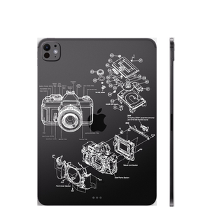 吉格士Air6背膜ipadpro2025保护膜mini7平板mini6贴纸13Air7/5苹果11寸M5贴膜ipad10背贴3M透明12.9适用于