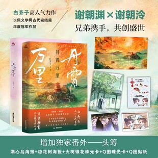 丹霄万里 作者白芥子高人气力作 精致双封 绝美彩页 增加番外 青春文学小说书籍 新视角图书正版