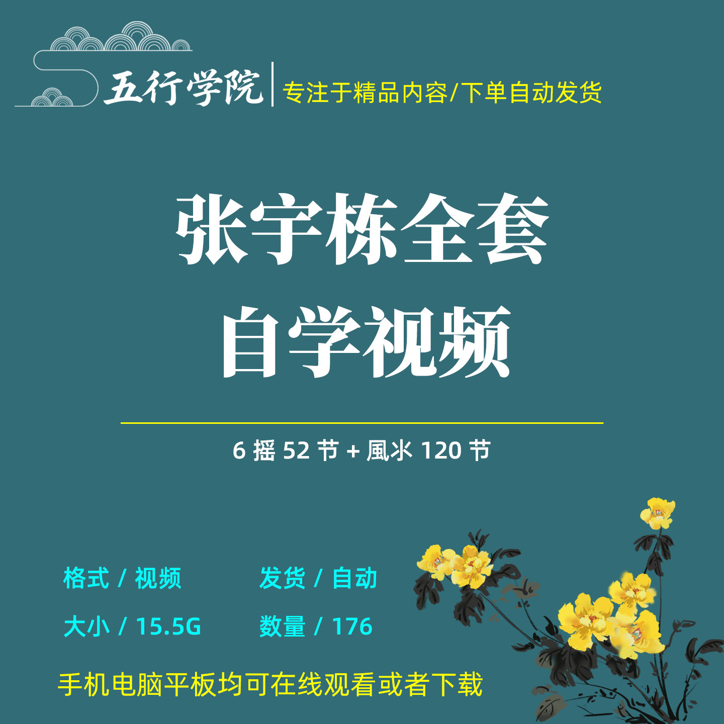 张宇栋自学高清视频从入门到精通设计素材/源文件