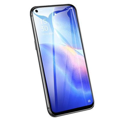 reno5z钢化膜5f贴膜贴手机