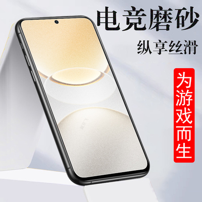 适用vivoy300gt/y300t磨砂钢化膜