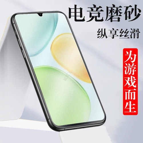 适用荣耀x6d/x6b/x6c磨砂钢化膜