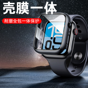 适用苹果se手表壳watchse3保护套watch2一体es第3代applewatchse40mm钢化44iphone2壳膜apple三代iwatchse1罩