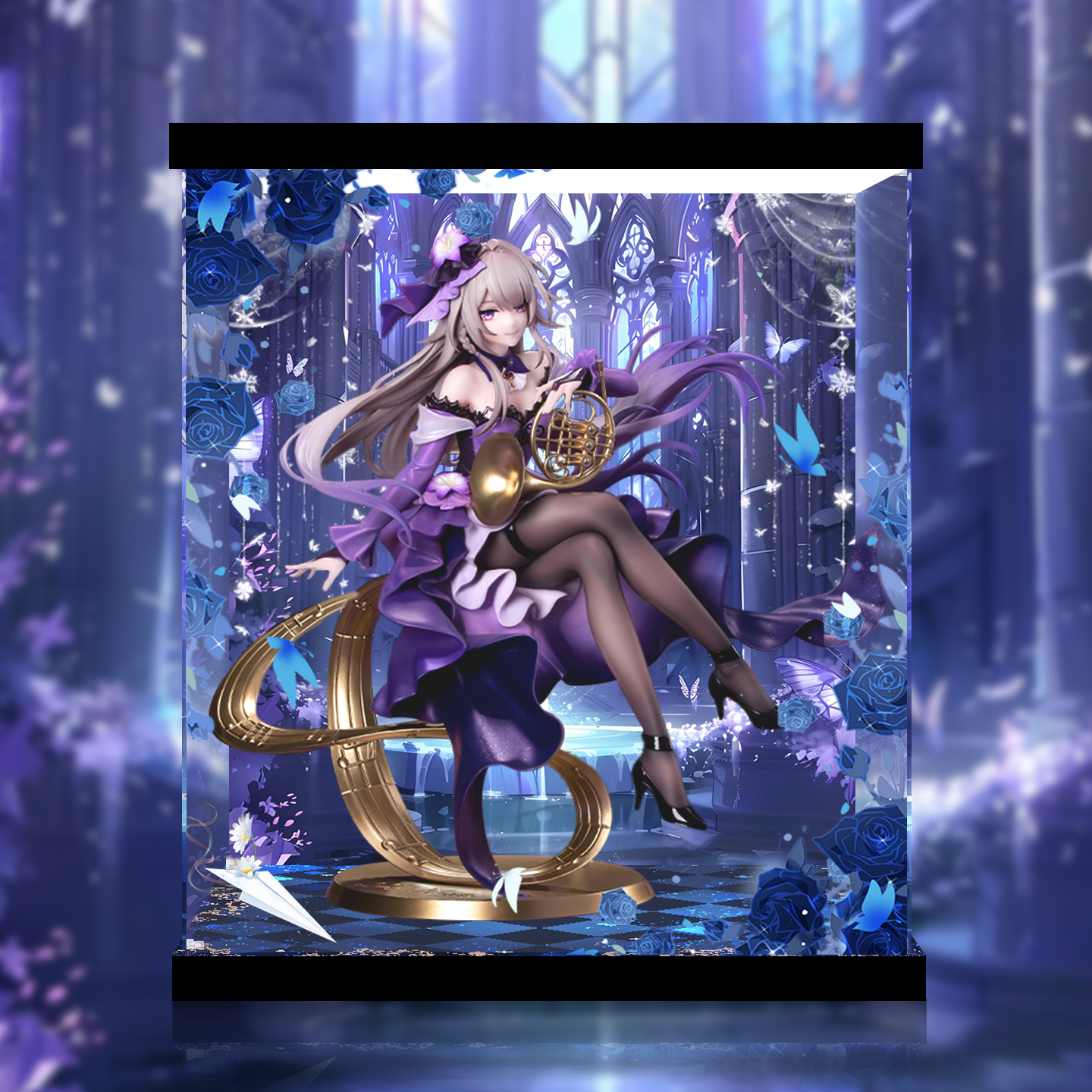 适用Myethos Gift+系列 大黑塔 星铁LIVE 手办展示盒亚克力防尘罩