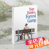 阿甘正传电影英文版 饰画礼物留言卡名信片 明信片文艺小海报墙面装