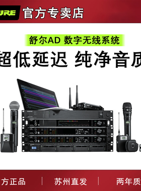 SHURE/舒尔AD一拖二数字无线话筒户外演出会议BETA58A麦克风