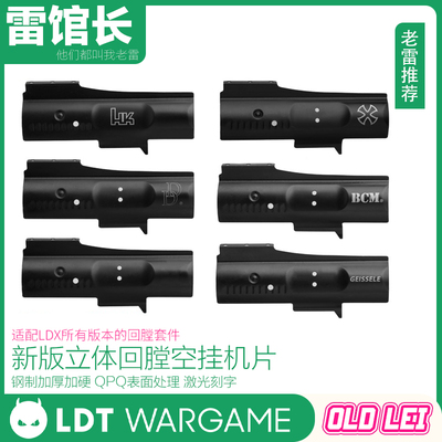 LDT新版立体钢制LDX专用机片加硬QPQ HK416 AR A5 BCM N4 DD 大G