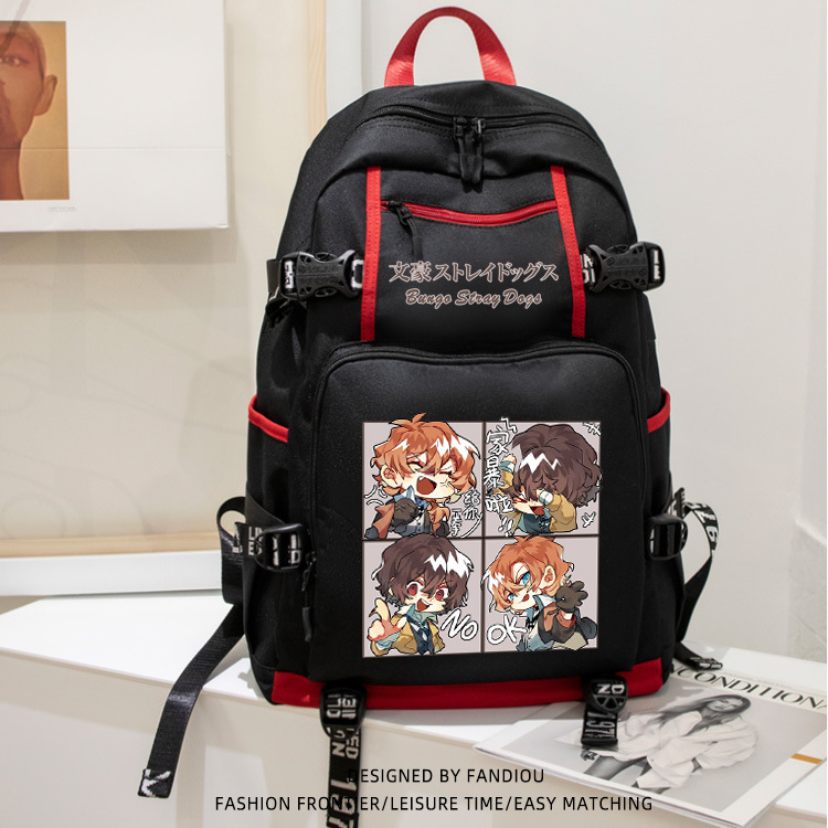 文豪野犬周边二次元书包双肩背包新款初中小学生用太宰治中原中也