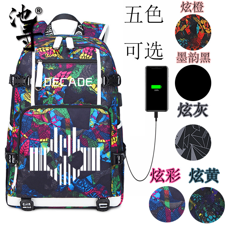 池寻假面骑士 书包 双肩背包 BUILD 时王 帝骑 DECADE ZIO EXAID