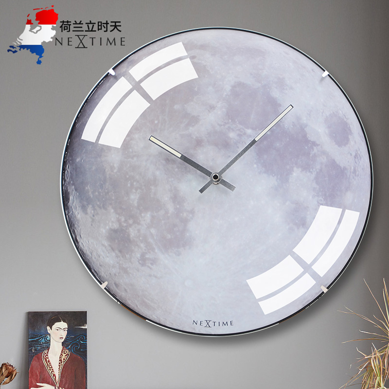 荷兰立时天北欧夜光钟表客厅
