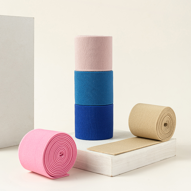 4cm进口柔软宽扁高弹力松紧带