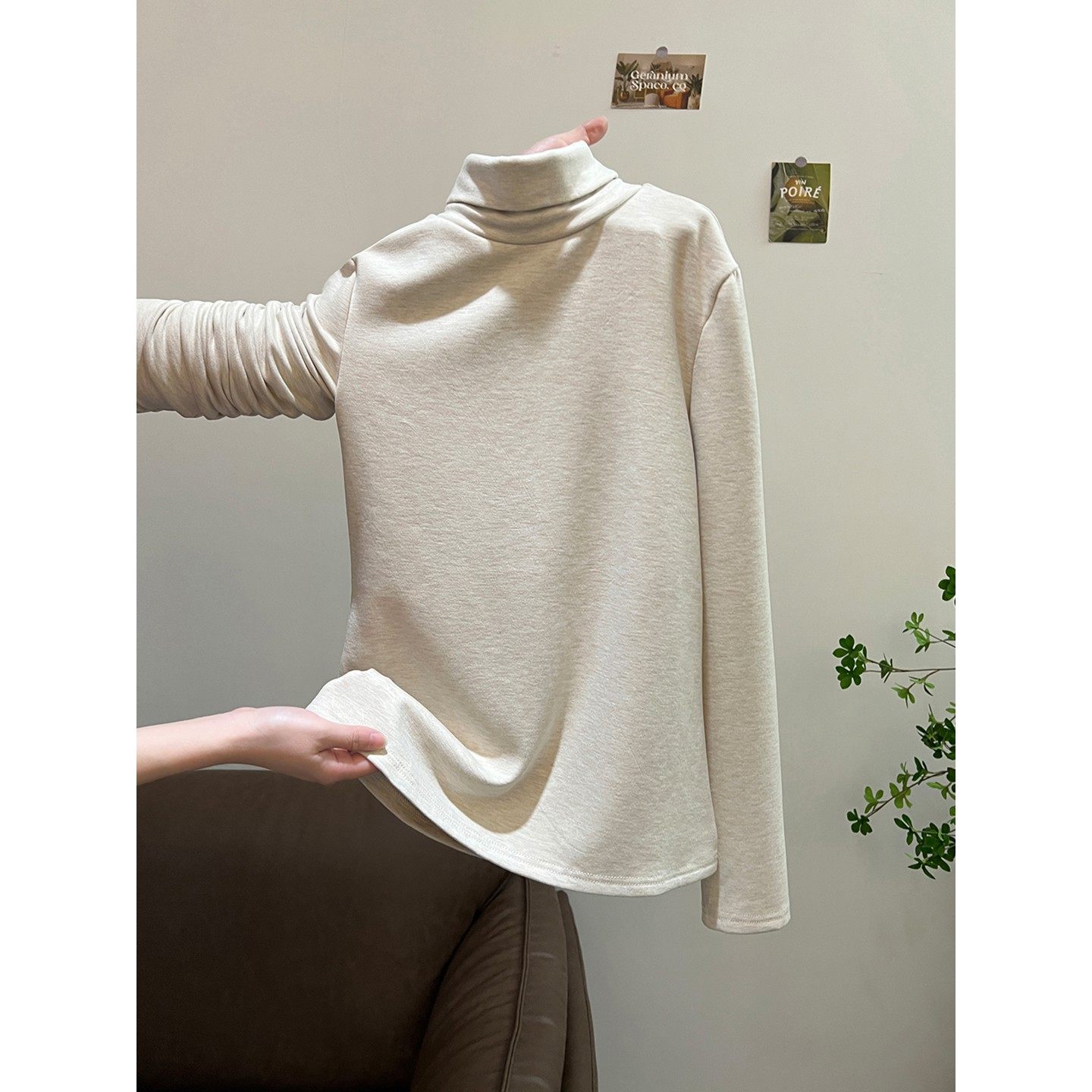 高领德绒打底衫女秋冬小香风内搭羊毛蚕丝加绒加厚堆堆领保暖上衣,女装/女士精品,T恤,淘宝优惠券,粉丝福利购,淘宝优惠卷