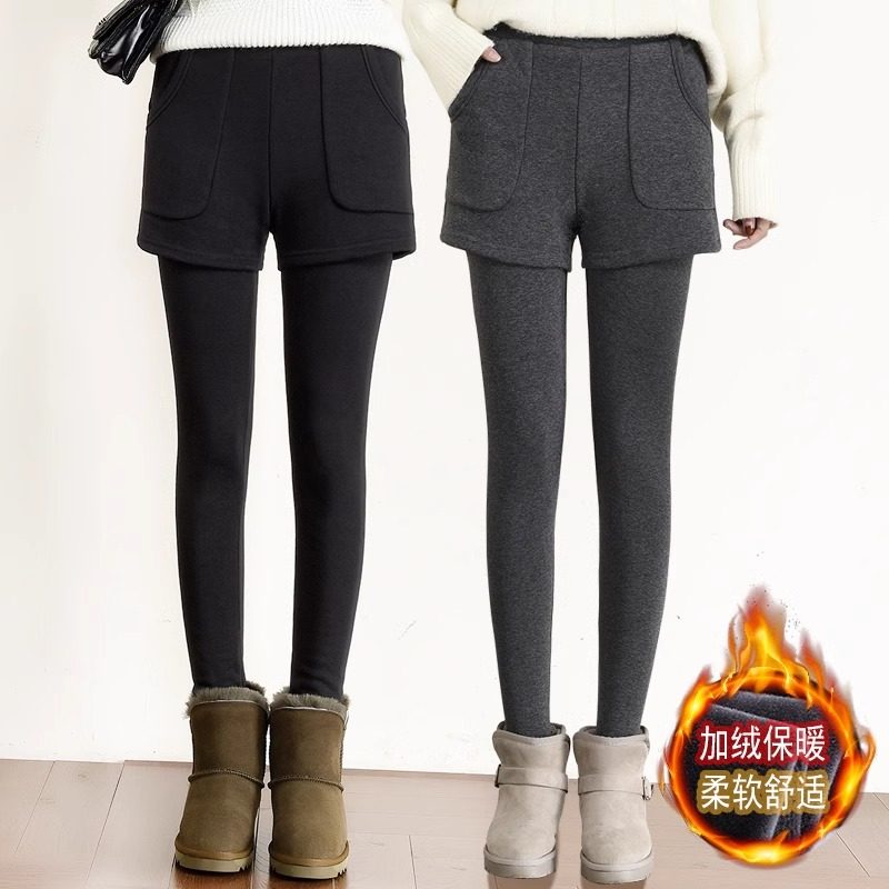 加绒加厚假两件打底裤女外穿秋冬一体裙裤短裤裤裙纯棉保暖棉裤,孕妇装/孕产妇用品/营养,T恤,淘宝优惠券,粉丝福利购,淘宝优惠卷