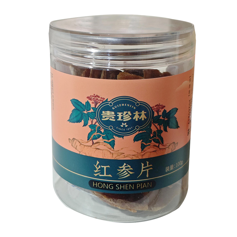 贵珍林红参片 100g