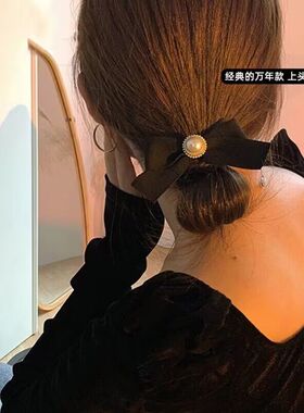 2023新款潮法式女神范皮筋