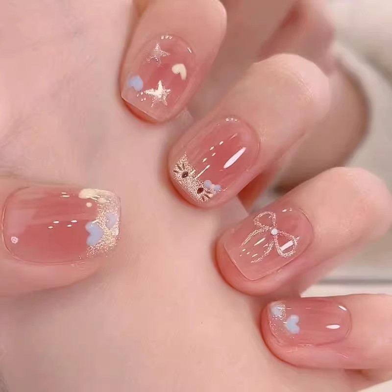 儿童穿戴甲女童2025新款