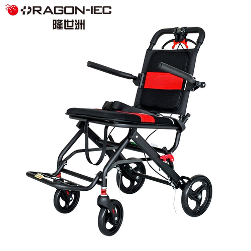 隆世洲手推轮椅这得便携旅行代步