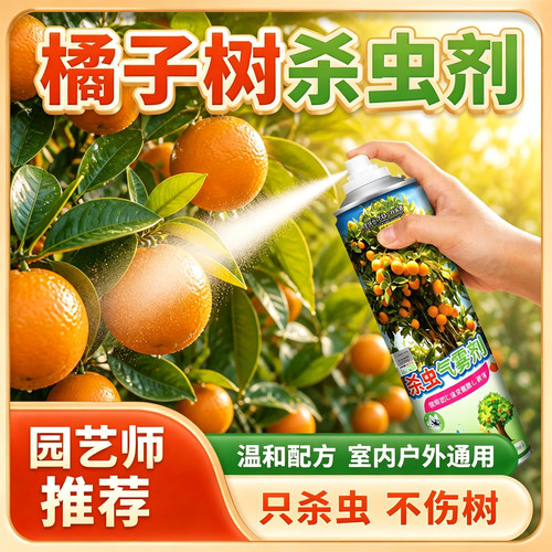 【柠檬柑橘桔子】专用杀虫气雾剂