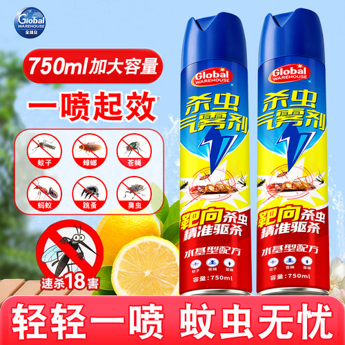 【750ml大容量】速杀型杀虫剂