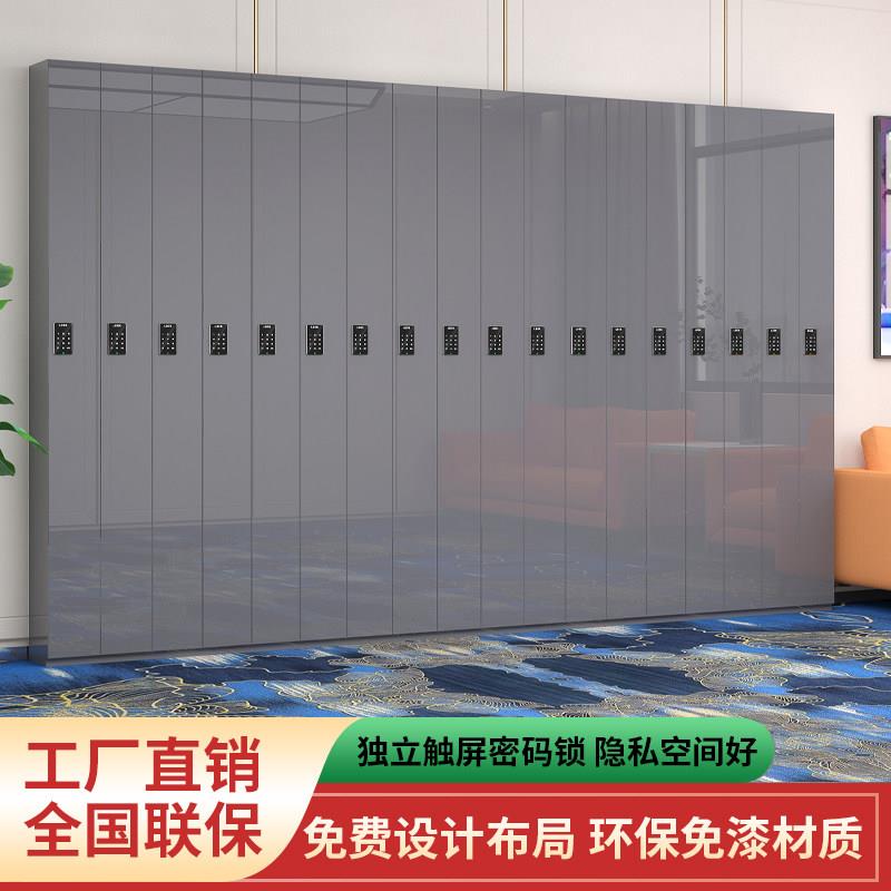 台球杆会员柜感应密码锁展示柜球杆架子九球杆盒箱包存放球杆定制
