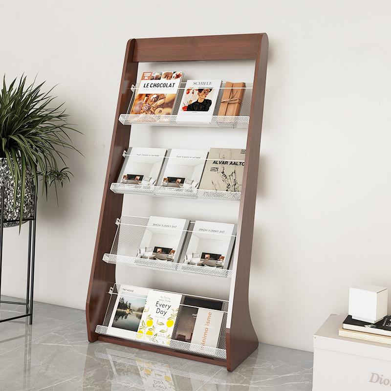 资料架宣传册展示架彩页展架落地报纸报刊杂志置物架书刊书报架