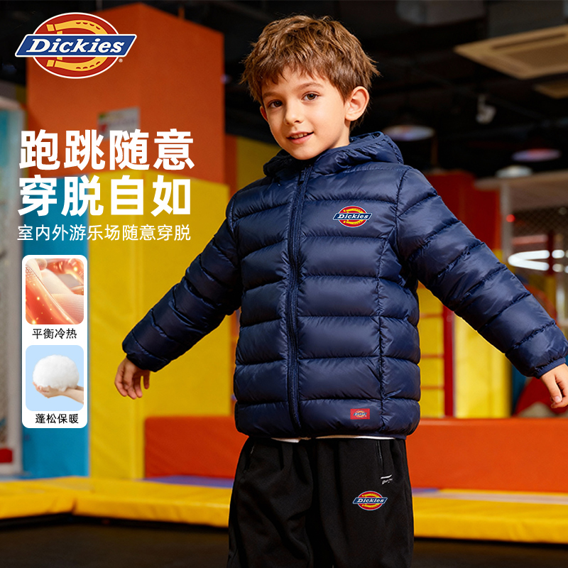 Dickies童装男童运动轻薄棉服