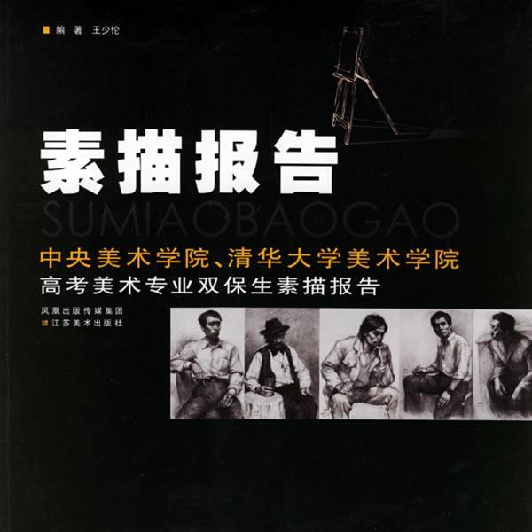 【正版】素描报告 中央美术学院清华大学美术学院高考美术专业双保生素描 王少伦