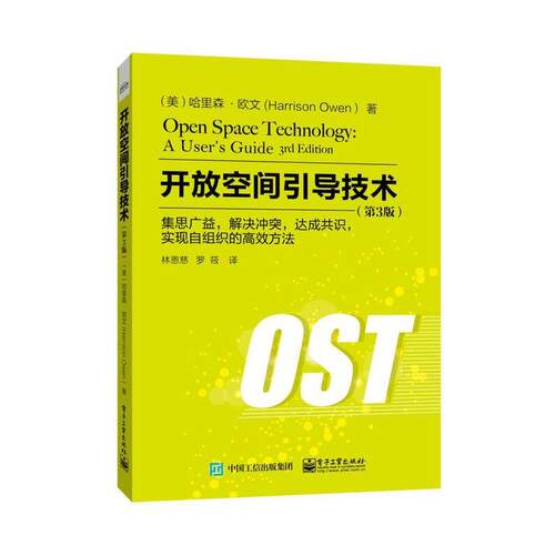 【正版书】 开放空间引导技术 哈里森.欧文 (Harrison Owen),林恩慈 罗筱 电子工业出版社