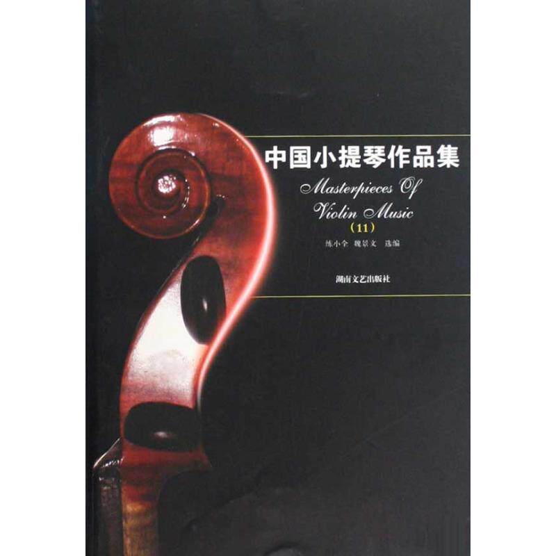 【正版书】 中国小提琴作品集 练小全,魏景文 选编 湖南文艺出版社