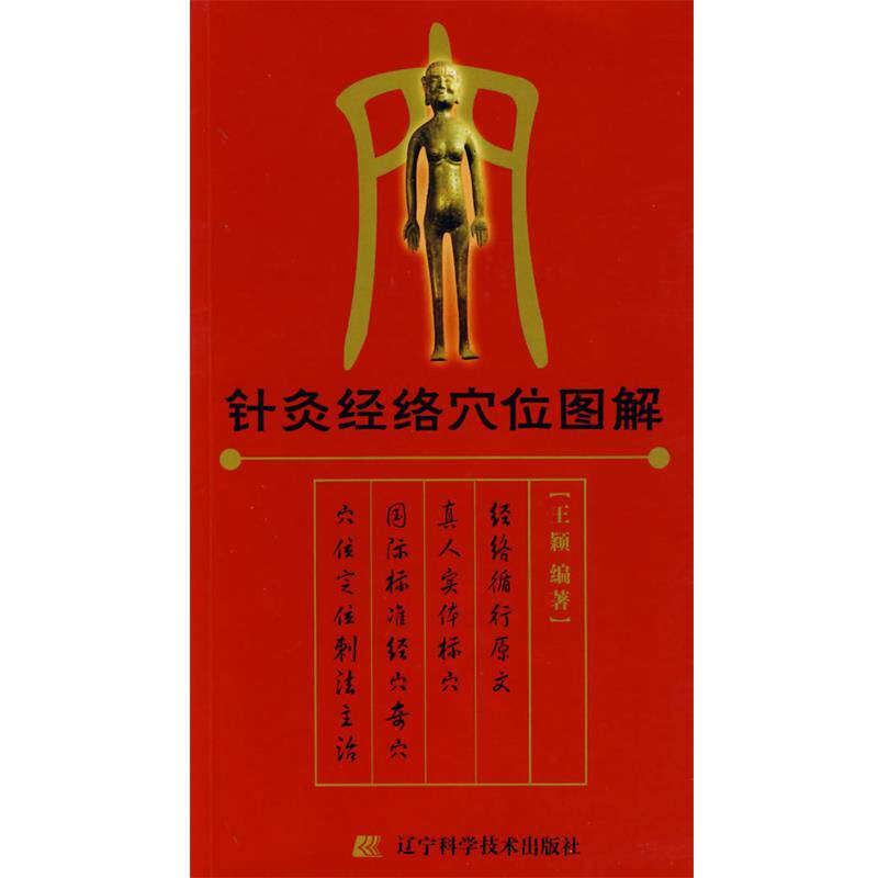 【正版书】 针灸经络穴位图解 王颖 编著 辽宁科学技术出版社