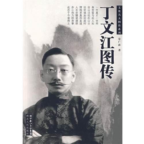 【正版】丁文江图传 宋广波