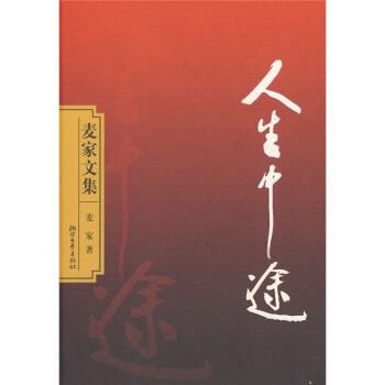 【正版书】 麦家文集：人生中途 麦家 浙江文艺出版社