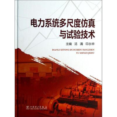 【正版】电力系统多尺度仿真与试验技术 汤涌、印永华