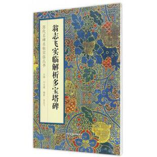 【正版】历代名碑名帖实临丛书 翁志飞实临解析多宝塔碑 翁志飞 刘永建