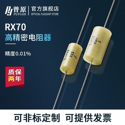 适用RX70高精度低温漂精密电阻标准采样 0.25W0.5W1W2W3W 250R欧0