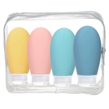 Силиконовая бутылка для путешествий, комплект, шампунь, гель для душа, портативное очищающее молочко