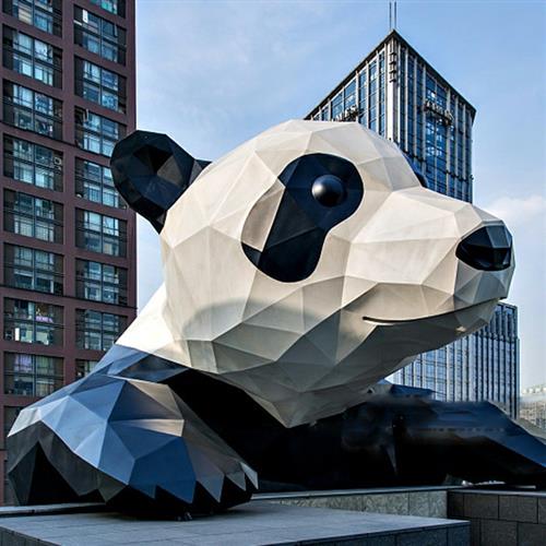 户外大型不锈钢景观雕塑广场公园金属动态钢结构不锈钢雕塑摆件