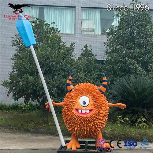 工厂直销卡通独眼怪模型动漫创意雕塑商场广场网红打卡摆件