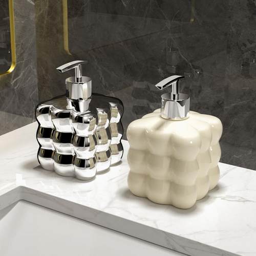 轻奢酒店洗手液瓶浴室卫生间陶瓷