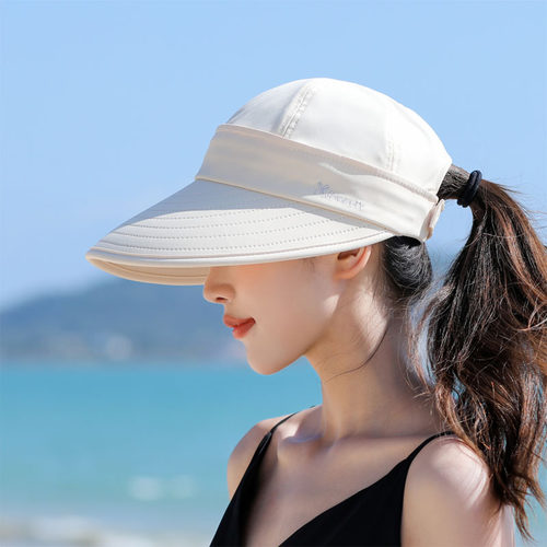 夏季大沿防晒遮阳帽采茶