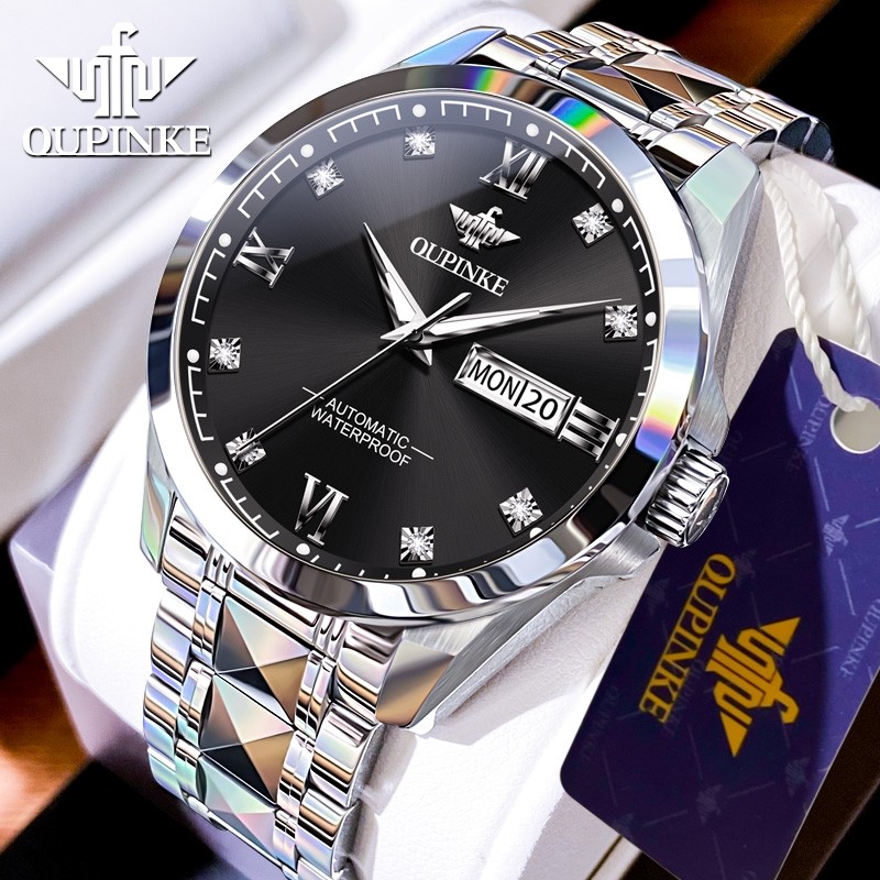 正品牌进口芯防水手表男士机械表